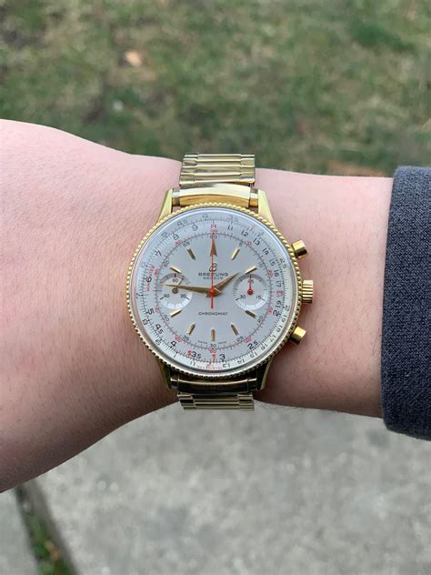 [Breitling] Chronomat from the 1960s. My grandfather’s gift